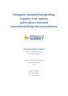 Computer-Assisted Interpreting: Cognitive Task Analysis and Evidence-Informed Instructional Design Recommendations