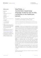 MedT5SQL: a transformers-based large language model for text-to-SQL conversion in the healthcare domain