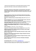 Clinical and cost effectiveness of home-based health promotion for older people with mild frailty: A multi-centre randomised controlled trial