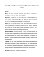 Beyond the ideal: unravelling the complexities of overqualification, employee volunteering and job satisfaction