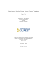 Distributed Audio-Visual Multi-Target Tracking