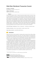 Multi-Shot Distributed Transaction Commit