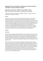 Mapping the values and identities of academics who teach into widening participation university preparation programs