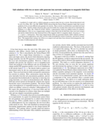 Salt solutions with two or more salts generate ion currents analogous to magnetic field lines