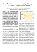 ELAA-ISAC: Environmental Mapping Utilizing the LoS State of Communication Channel