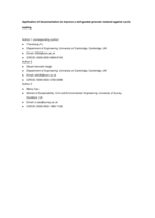 Application of biocementation to improve a well-graded granular material against cyclic loading