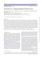 Properties of the lower segment of M31’s North West stream