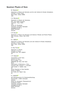 Quantum Physics of Stars