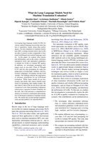 What do Large Language Models Need for Machine Translation Evaluation?