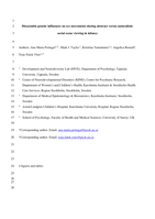 Dissociable genetic influences on eye movements during abstract versus naturalistic social scene viewing in infancy