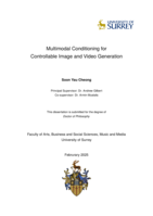 Multimodal Conditioning for Controllable Image and Video Generation