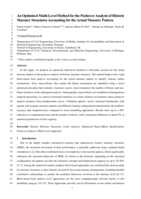 An optimised multi-level method for the pushover analysis of historic masonry structures accounting for the actual masonry pattern