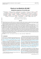 Binarity at LOw Metallicity (BLOeM): Multiplicity properties of Oe and Be stars