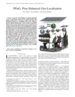 PEnG: Pose-Enhanced Geo-Localisation