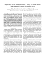 Importance-Aware Source-Channel Coding for Multi-Modal Task-Oriented Semantic Communication