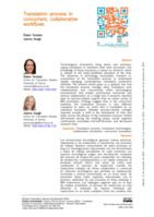 Translation process in concurrent, collaborative workflows