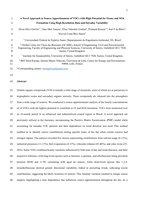 A Novel Approach to Source Apportionment of VOCs with High Potential for Ozone and SOA Formation Using High-Resolution Data and Intraday Variability
