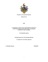 A comparative analysis of the United Kingdom and Kenya’s legal frameworks for renewable energy: assessing the feasibility of legal transplant