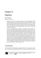 Negation
