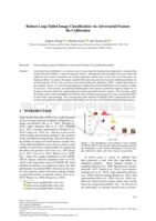 Robust Long-Tailed Image Classification via Adversarial Feature Re-Calibration