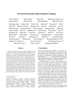 The Fourth Monocular Depth Estimation Challenge