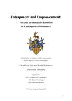 Entrapment and Empowerment: Towards an Interspecies Feminism in Contemporary Performance