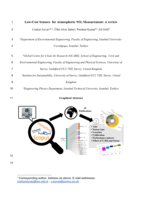 Low-Cost Sensors for Atmospheric NO2 Measurement: A review