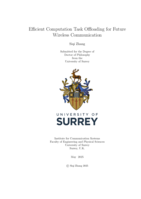 Efficient Computation Task Offloading for Future Wireless Communication