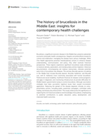 The history of brucellosis in the Middle East: insights for contemporary health challenges