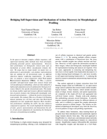Bridging Self-Supervision and Mechanism of Action Discovery in Morphological Profiling