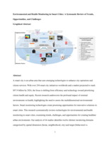 Environmental and Health Monitoring in Smart Cities: A Systematic Review of Trends, Opportunities, and Challenges