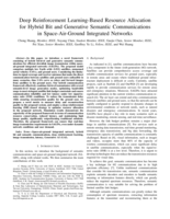 Deep Reinforcement Learning-Based Resource Allocation for Hybrid Bit and Generative Semantic Communications in Space-Air-Ground Integrated Networks